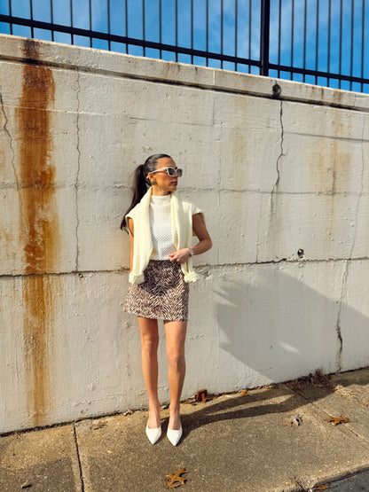 CITY SAFARI MINI SKIRT