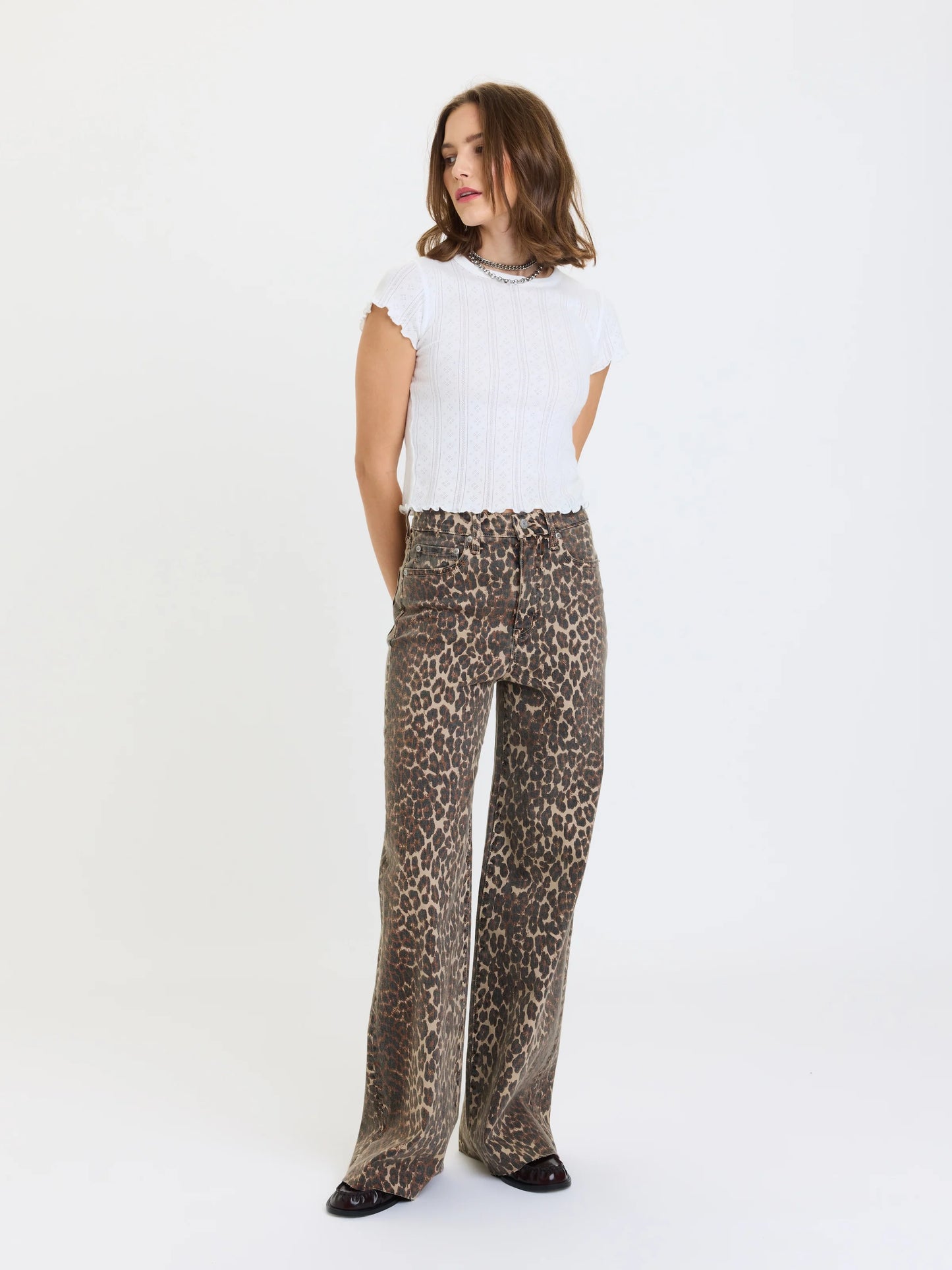 FAR OUTS HIGH RISE WIDE LEG