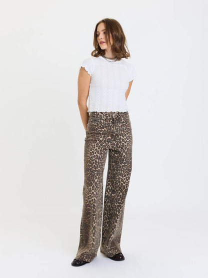 FAR OUTS HIGH RISE WIDE LEG