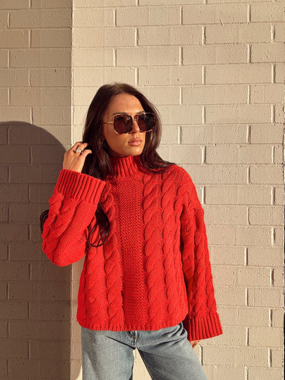 ADALYN OVERSIZED CHUNCKY PULLOVER