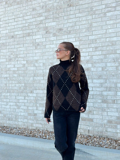AMORA LS MOCK PULLOVER