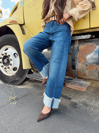 THE HALF PIPE ANKLE CUFF FRAY