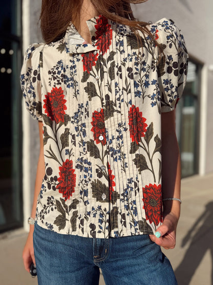 FLORAL BLOUSE