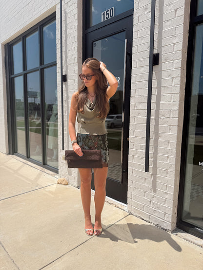 ALULA SEQUINED MINI SKIRT