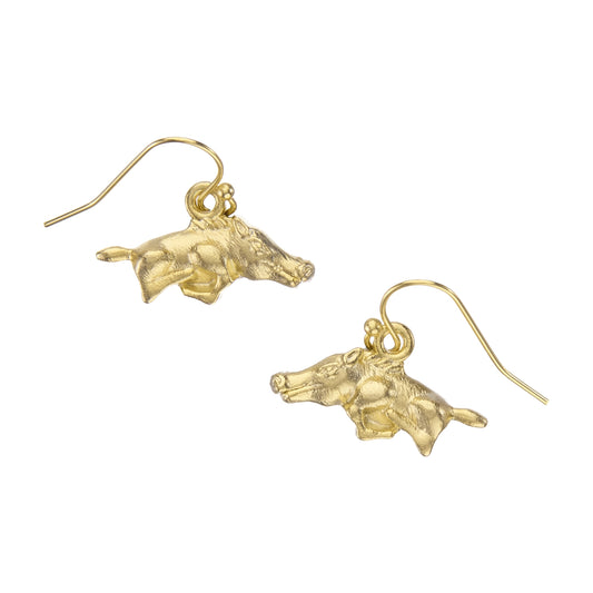 MINI RAZORBACK WILD EARRINGS