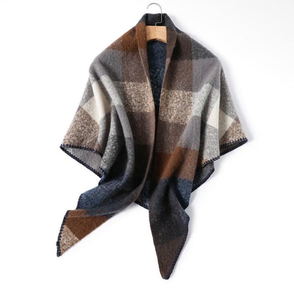 BLOCK TRIANGLE SHAWL