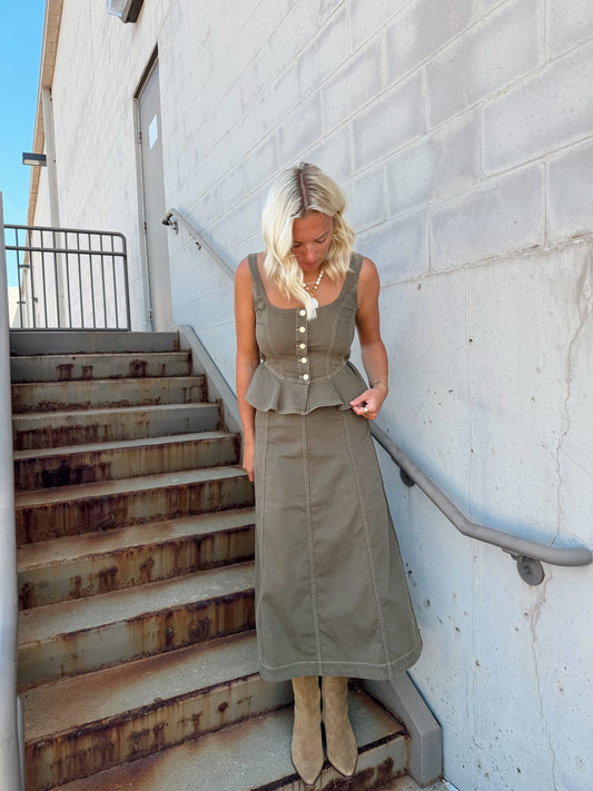 BINA MIDI SKIRT