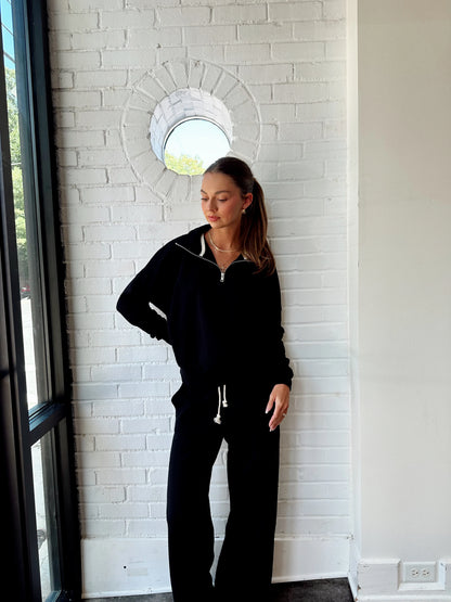 MAREN FRENCH TERRY HALF ZIP