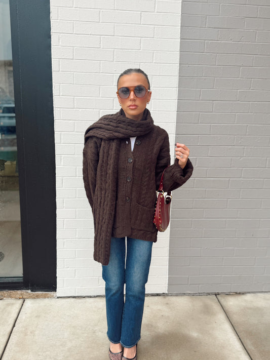 ZAIRE SCARF JACKET