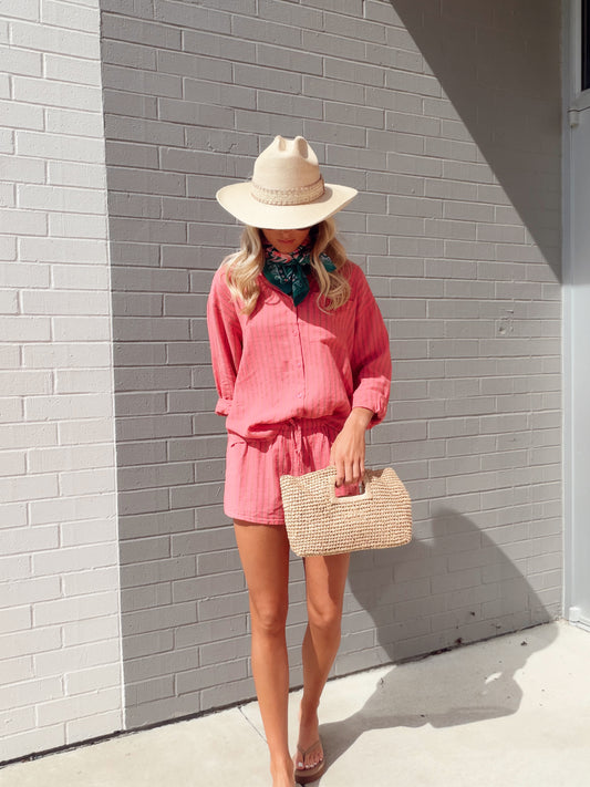THE PERFECT STRIPED SHORT