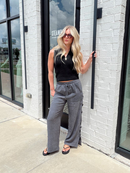 RHEA BUTTON PANTS