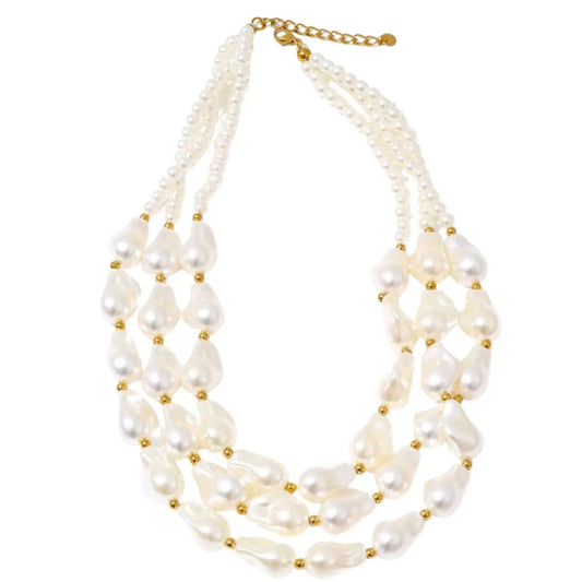 DELANEY PEARL STATEMENT NECKLACE