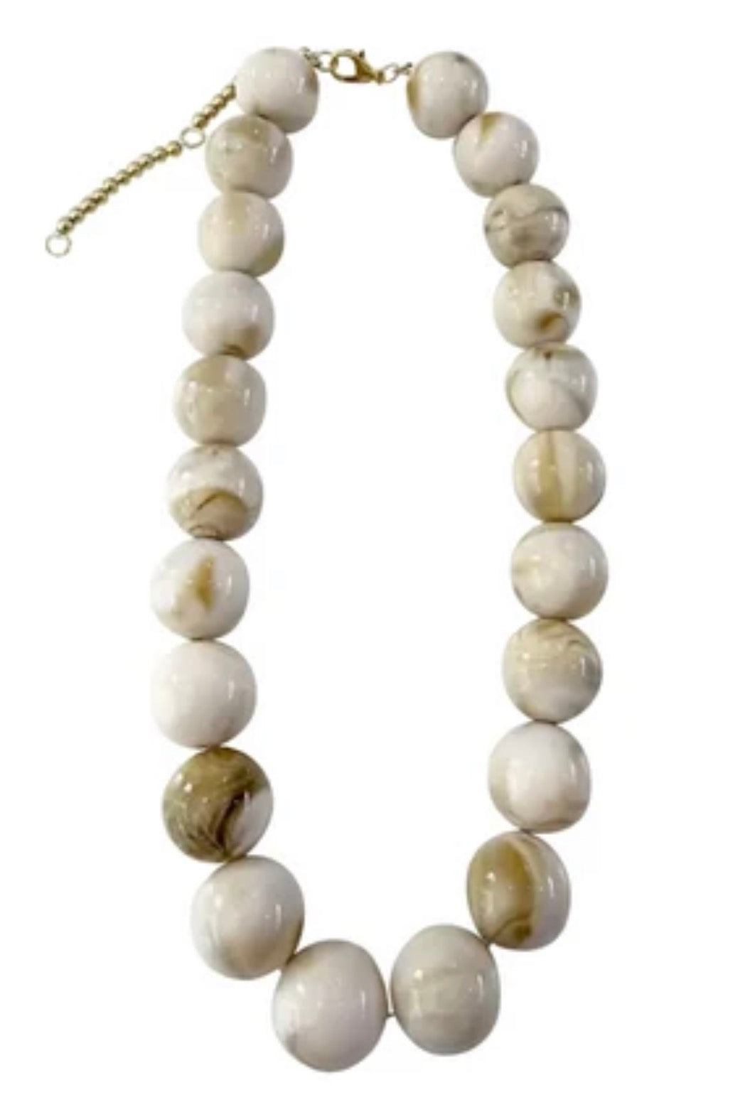 CARTER CHUNKY BEADED NECKLACE