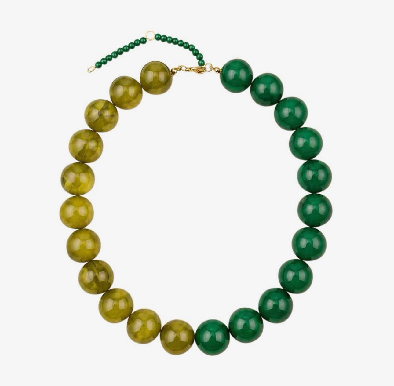 WRENLEY 2-TONE BEADED NECKLACE