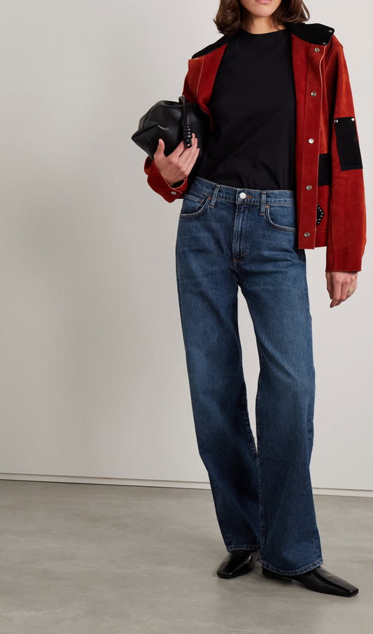 HARPER JEAN MID RISE RELAXED STRAIGHT- ENROLL