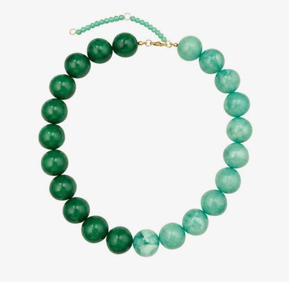 WRENLEY 2-TONE BEADED NECKLACE