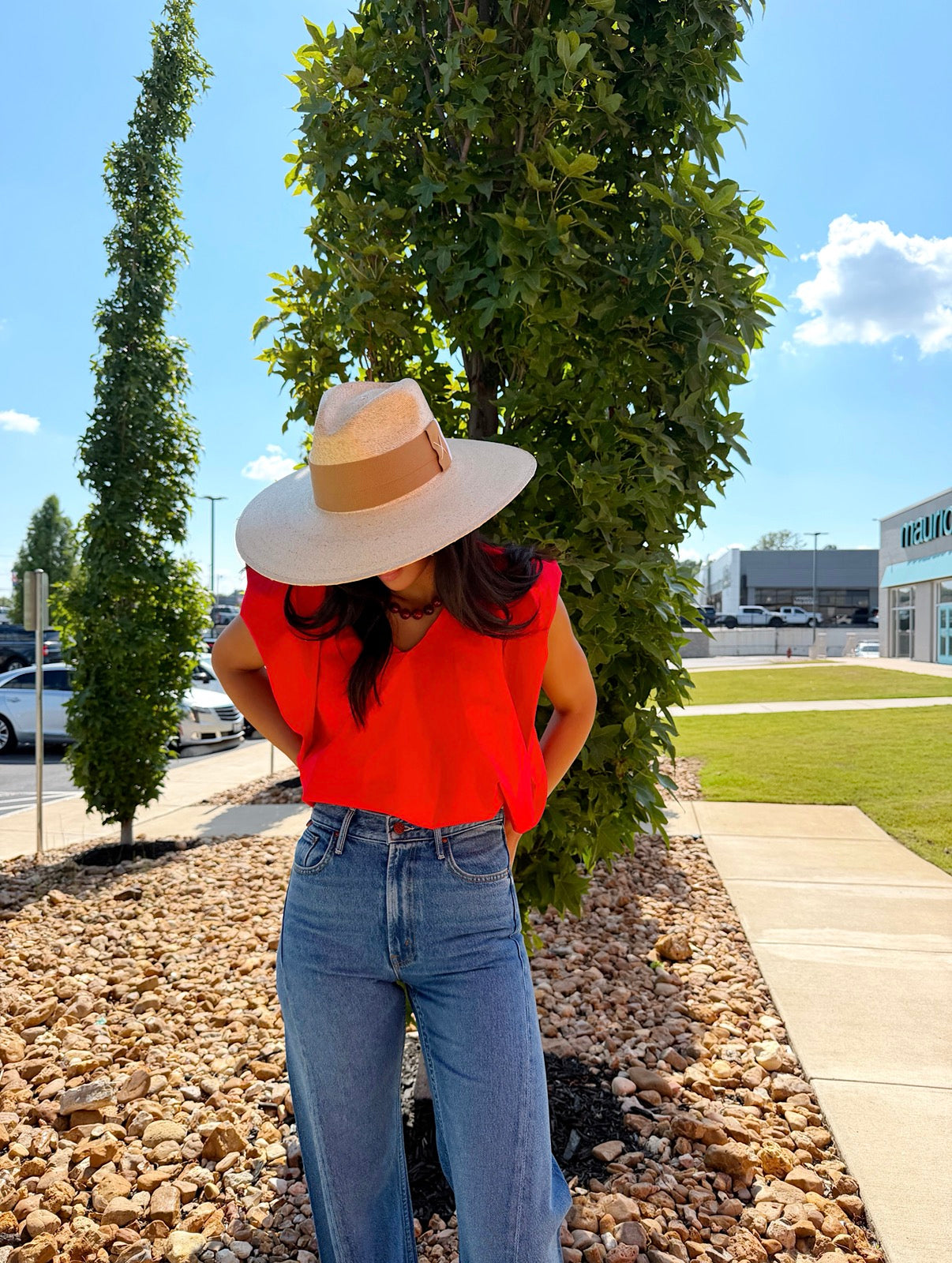 POPLIN BUBBLE TOP