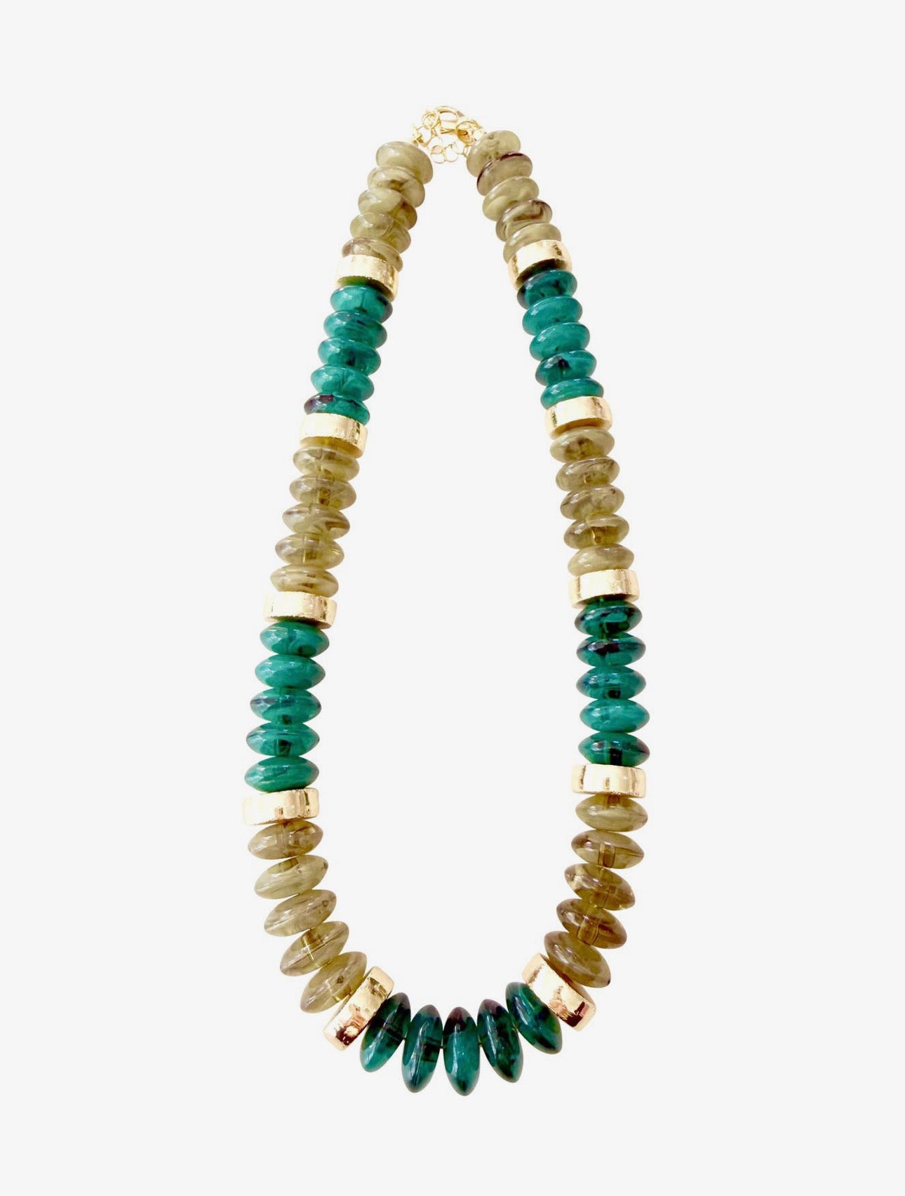CALLOWAY BEADED DISC NECKLACE