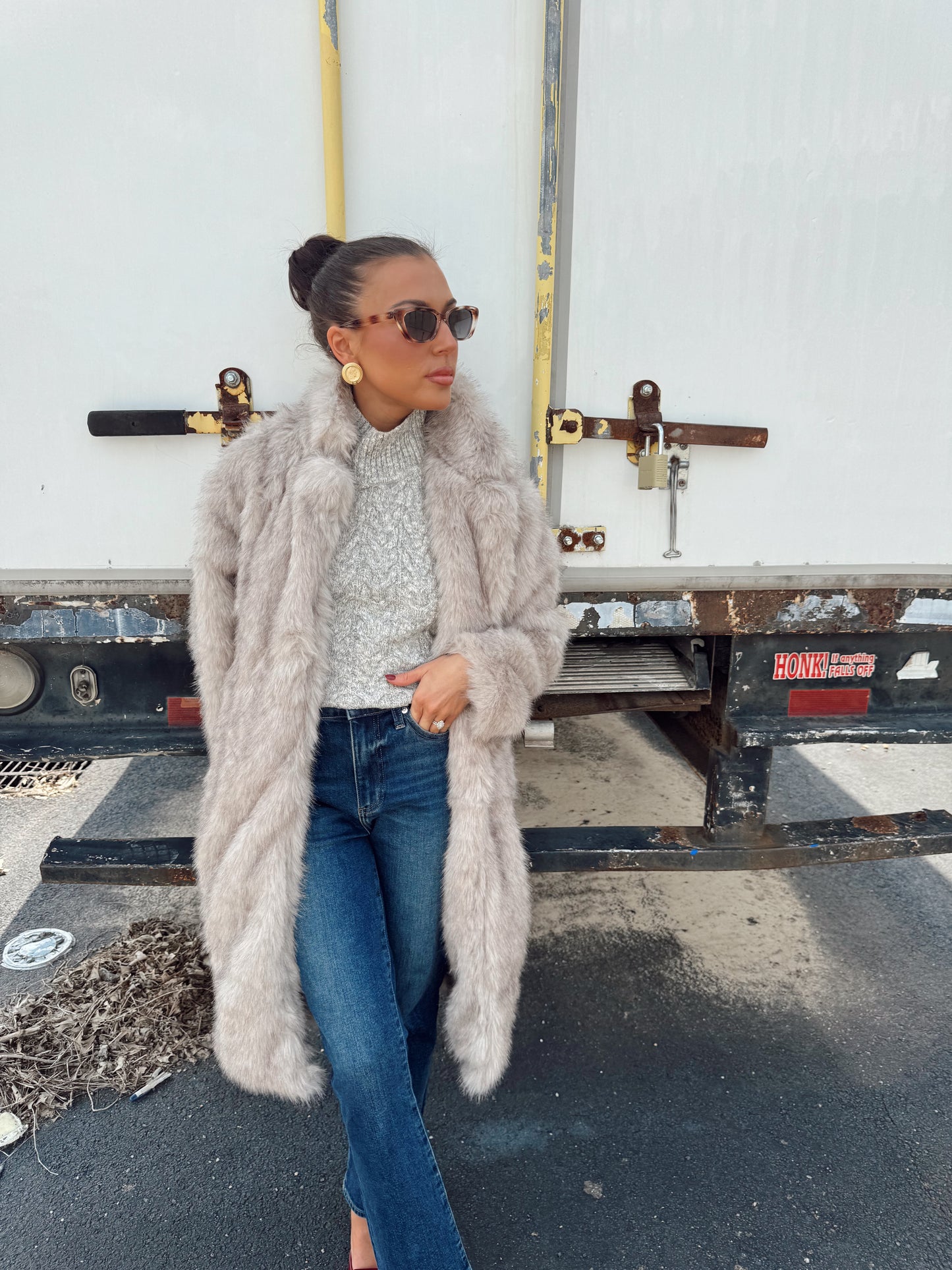 VEGAN FUR COAT