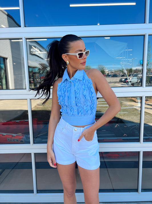 TURNER HALTER TOP