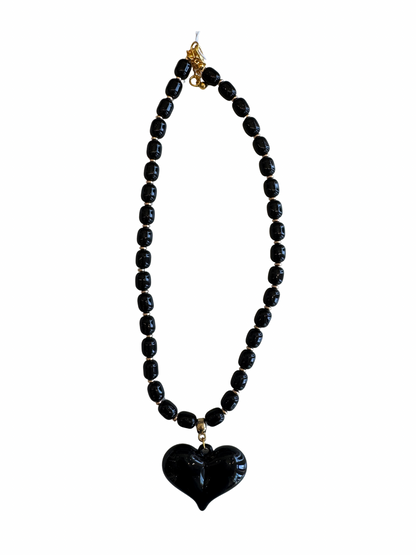 ALANIS BEADED W/ HEART CHARM