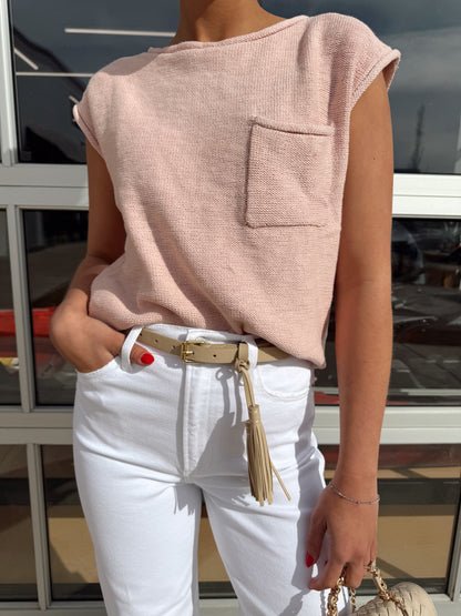 EASY SWEATER TEE