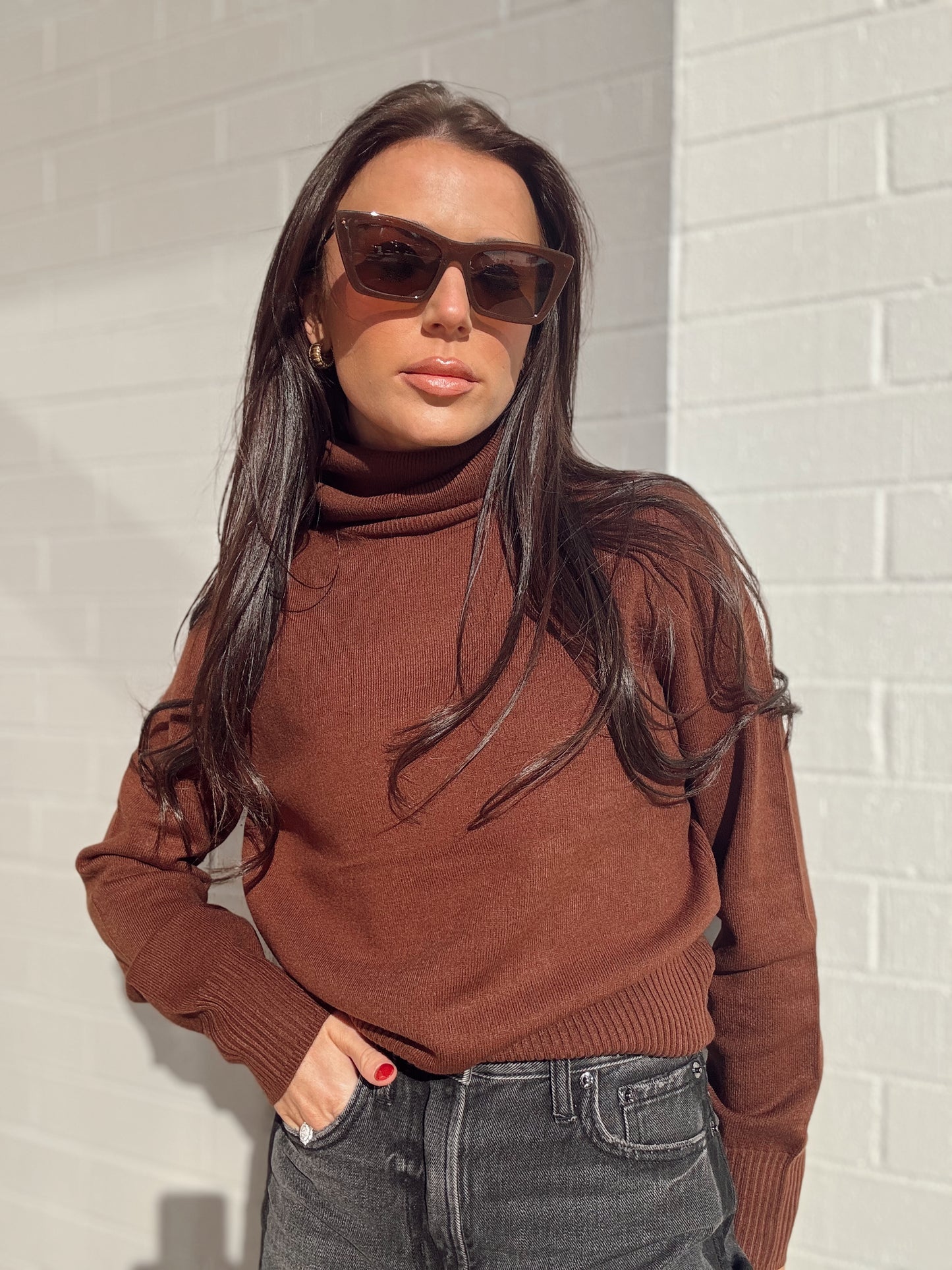 BABY SOFT TURTLENECK SWEATER