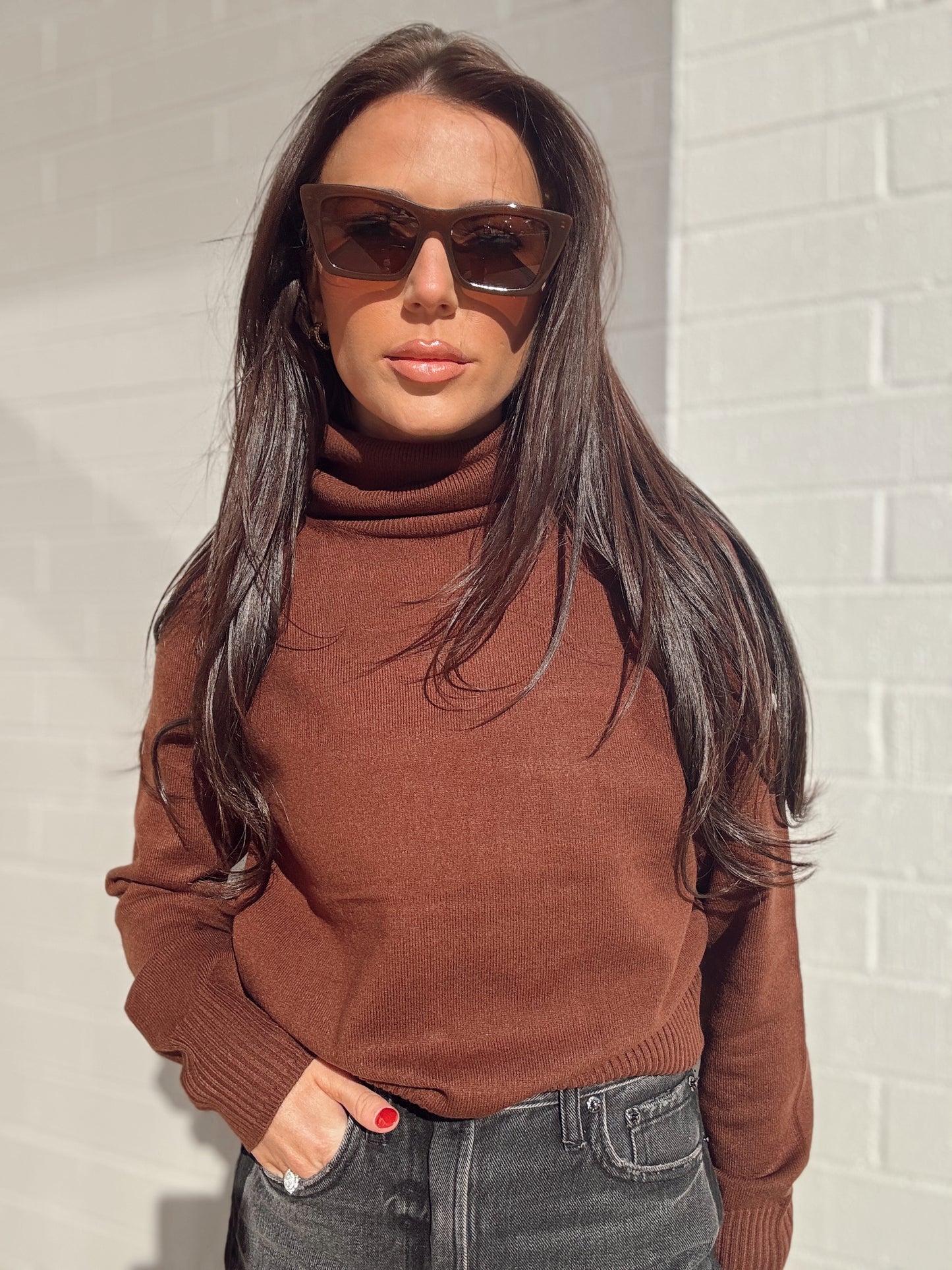 BABY SOFT TURTLENECK SWEATER