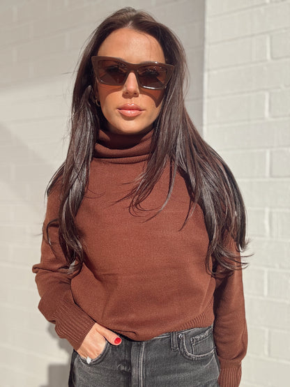 BABY SOFT TURTLENECK SWEATER