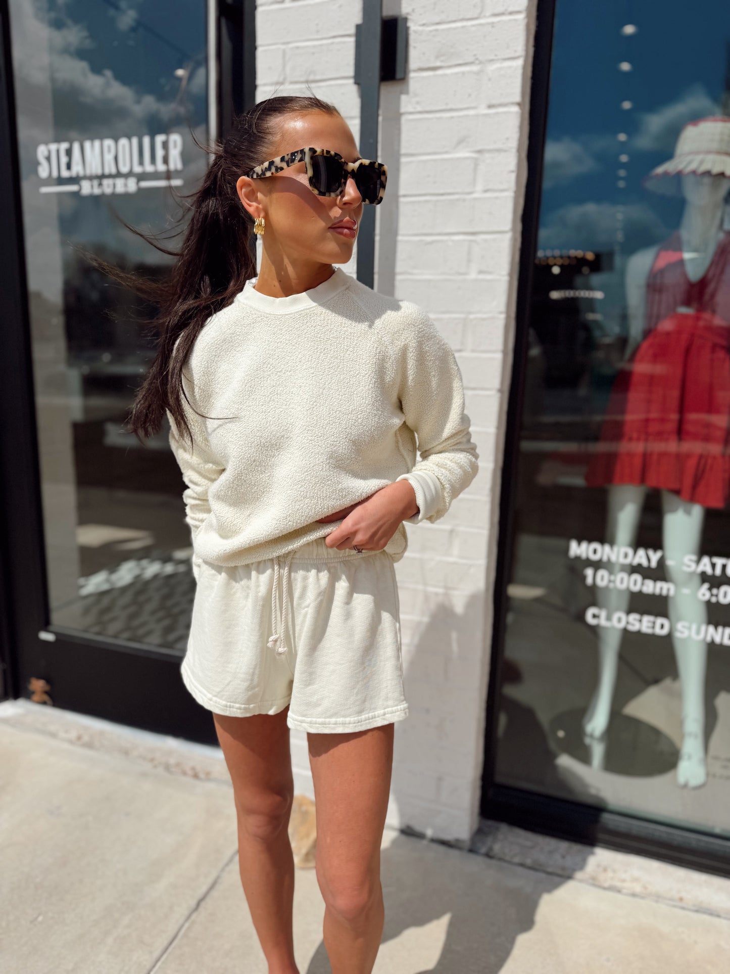 INSIDE OUT ZIGGY SWEATSHIRT