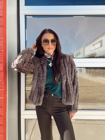 ROSA JACKET IN MUSHROOM