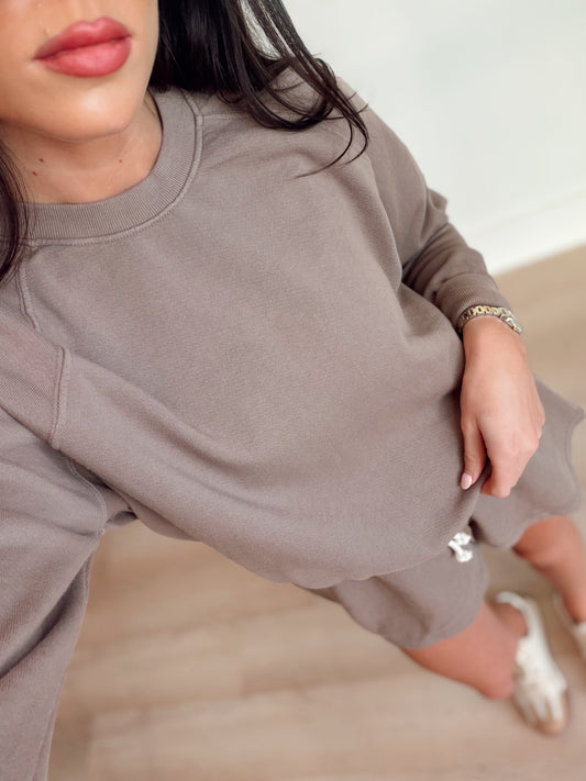 ALEXI FRENCH TERRY SWEATSHIRT