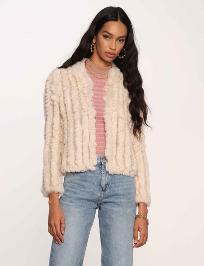 ROSA JACKET IN BISCUIT