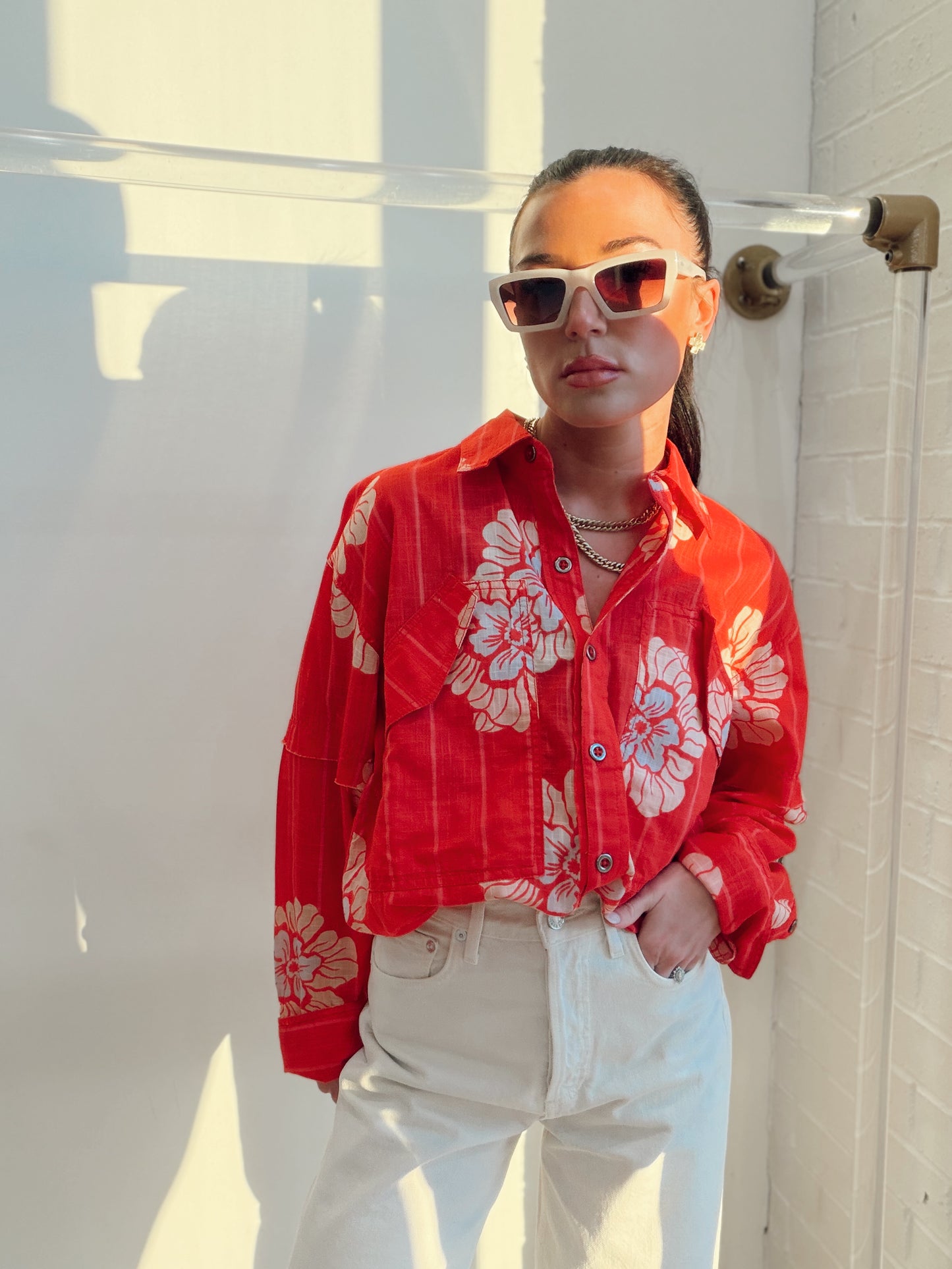 HIDDEN FLOWER CAMO SHIRT