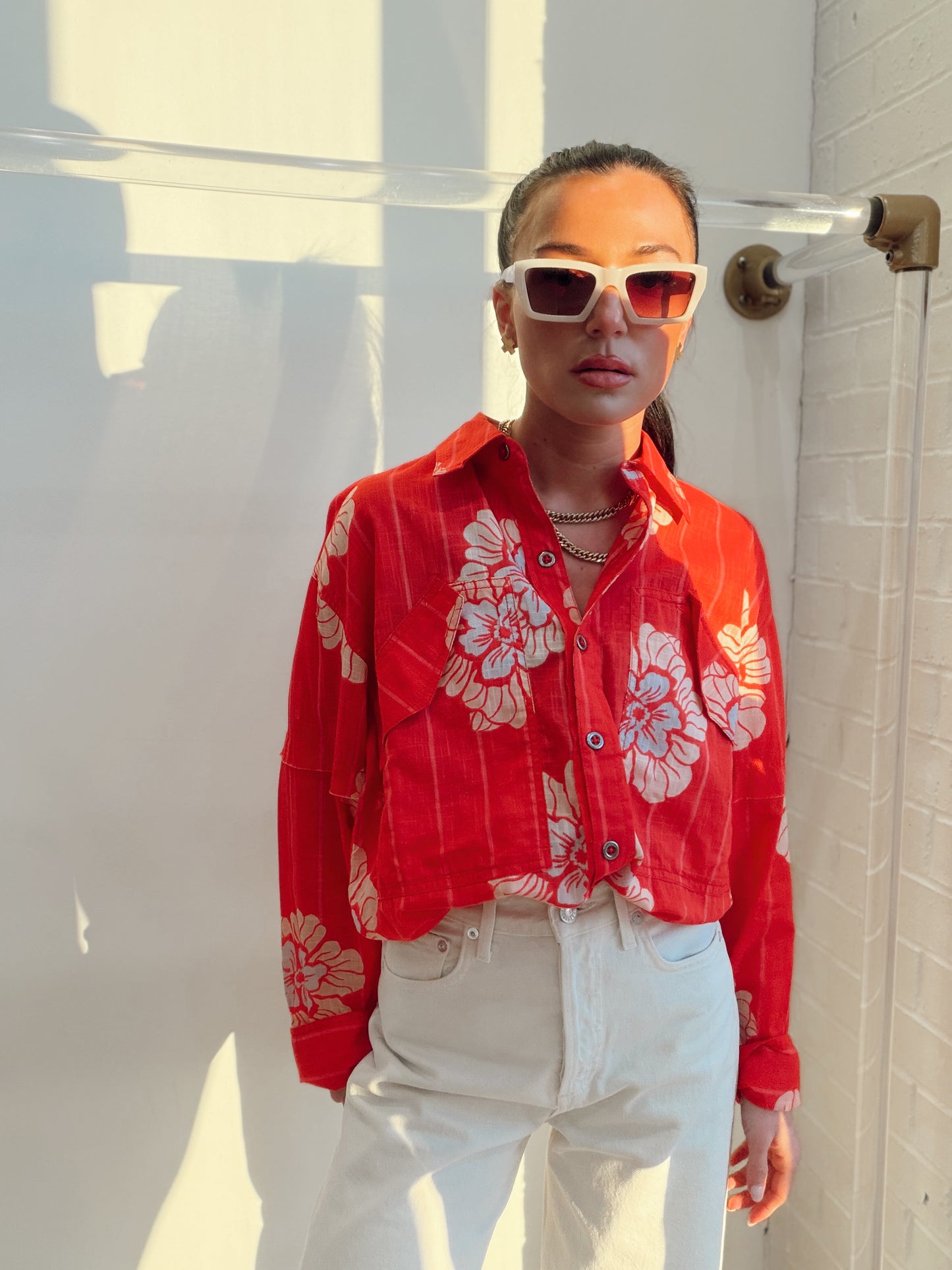 HIDDEN FLOWER CAMO SHIRT