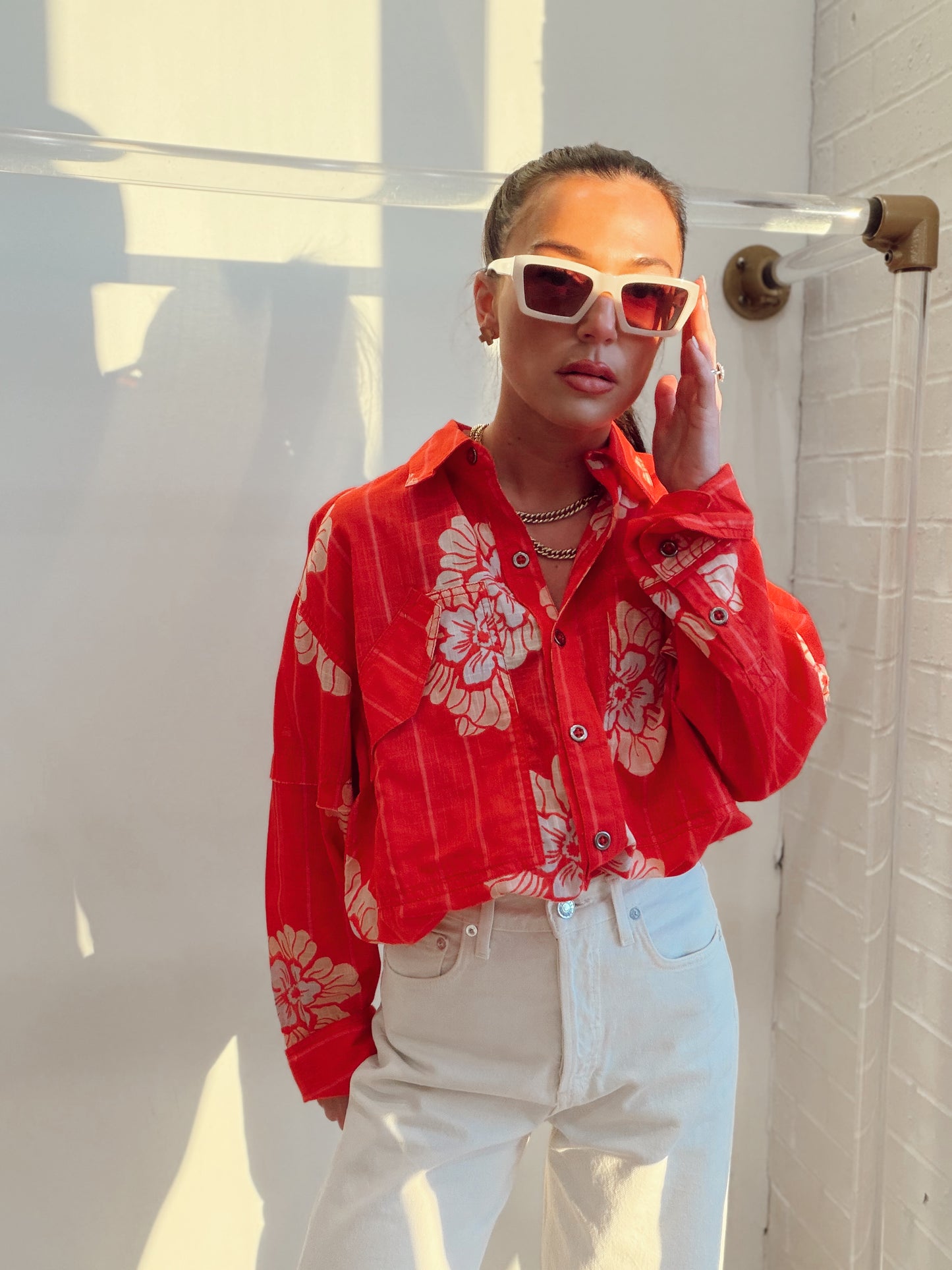 HIDDEN FLOWER CAMO SHIRT