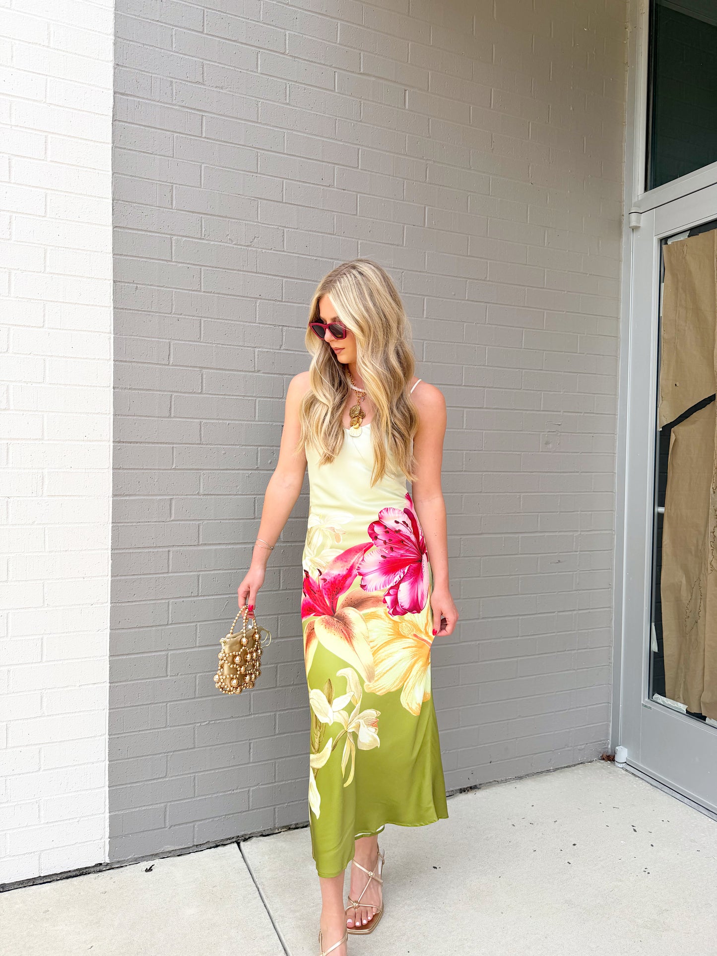 CECILIA MAXI SLIP DRESS