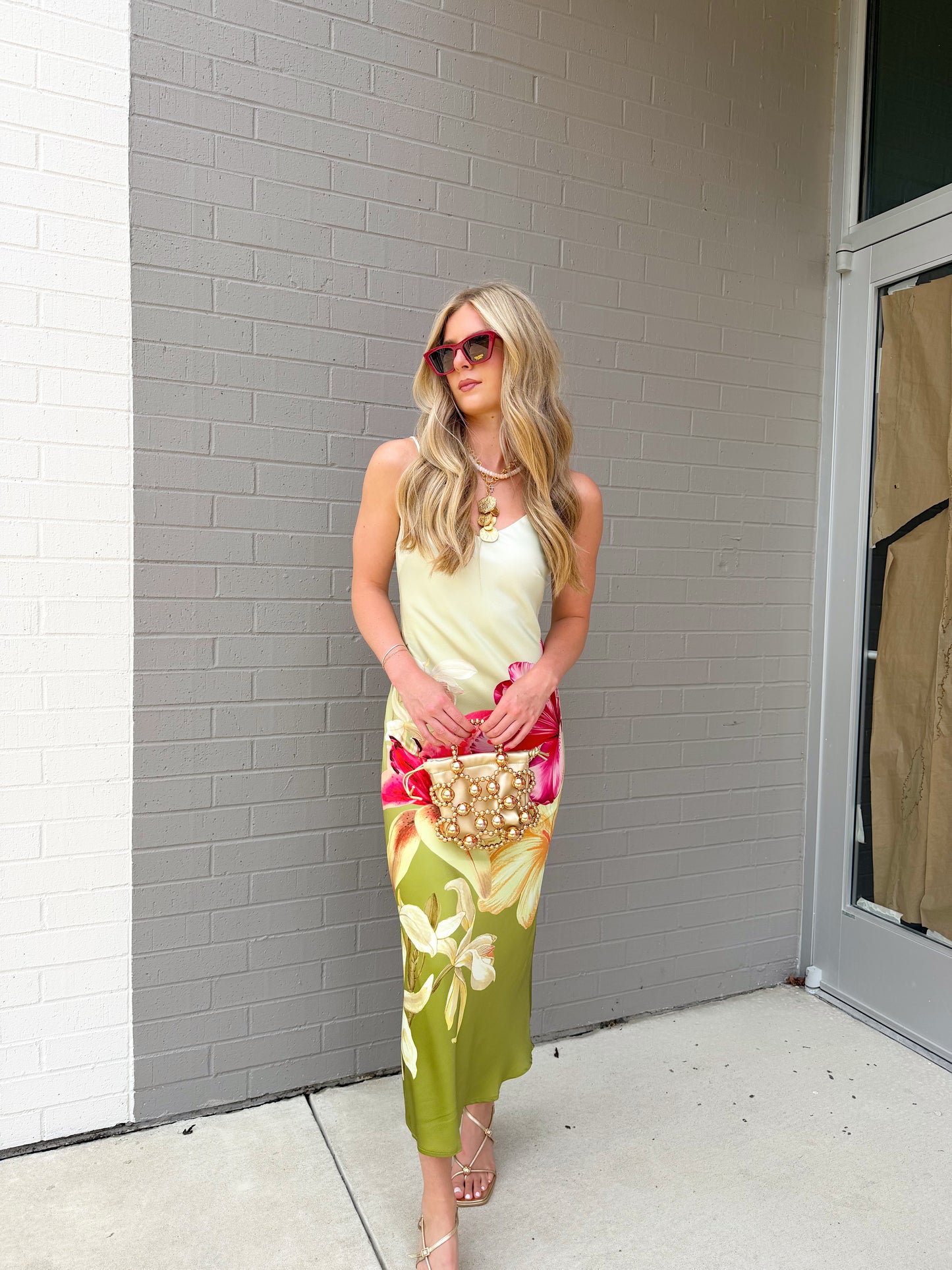 CECILIA MAXI SLIP DRESS