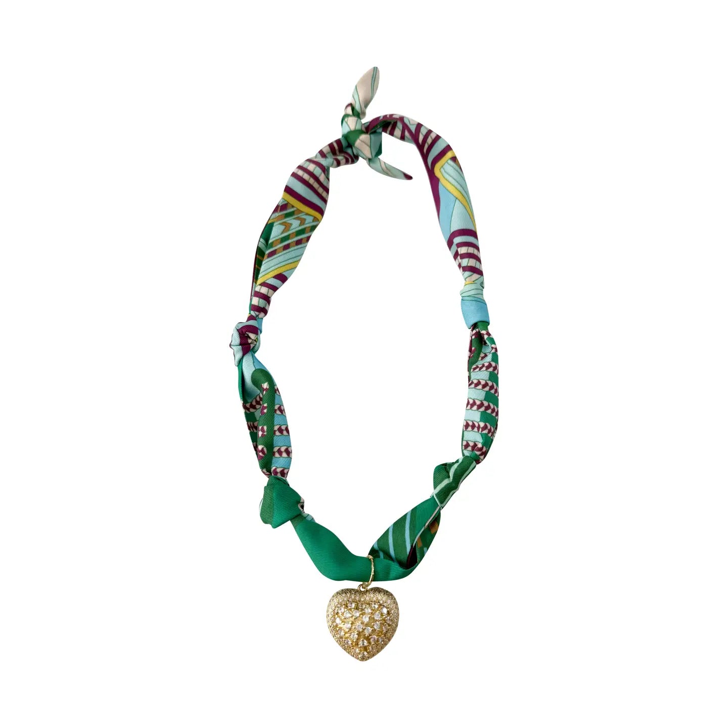 LINDA SCARF NECKLACE