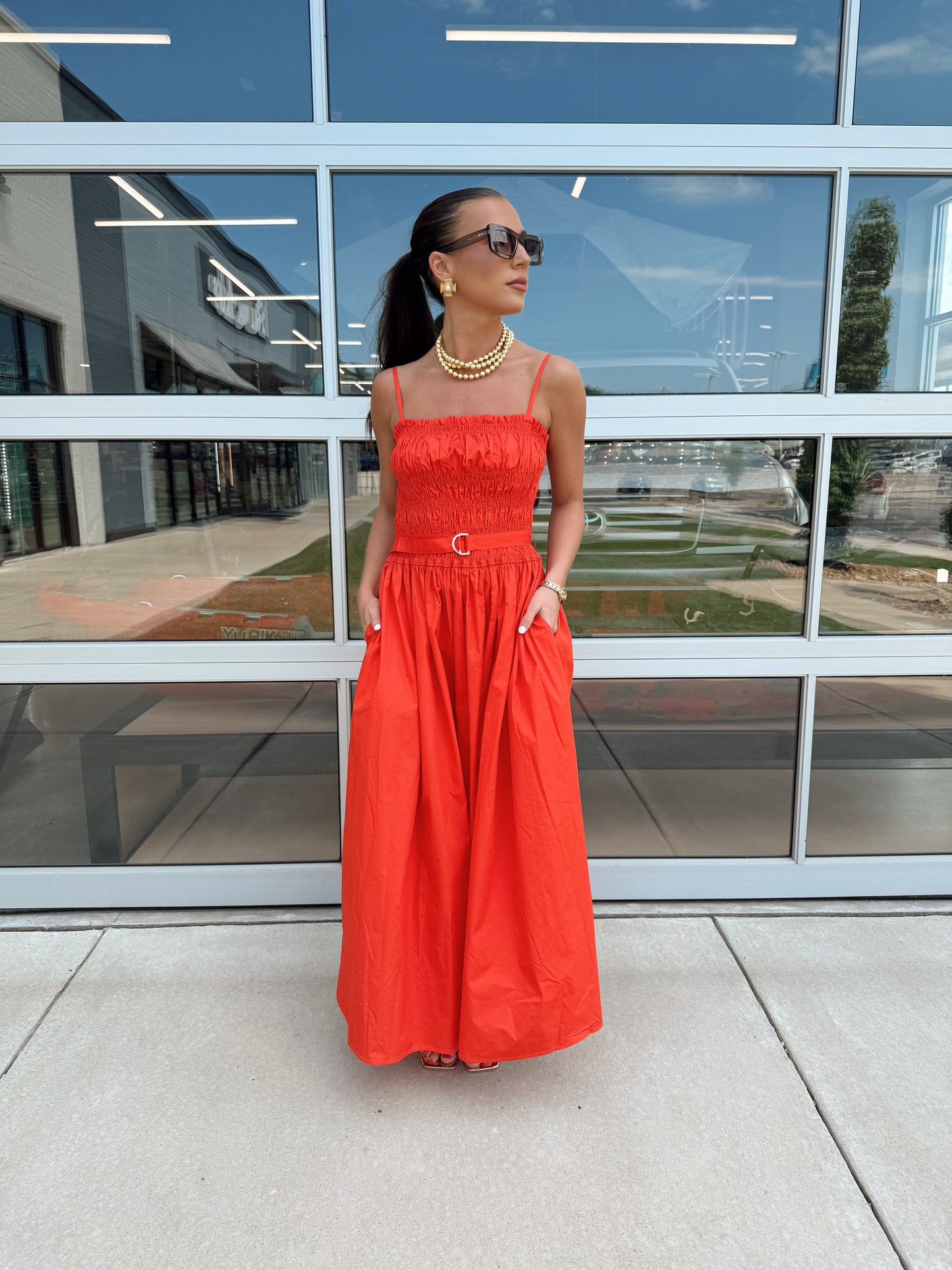 PANAMA SOLID DRESS
