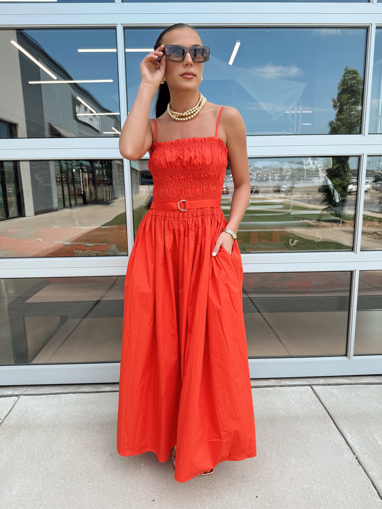PANAMA SOLID DRESS