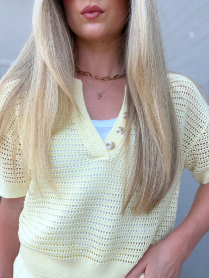 CALLIE KNIT TOP