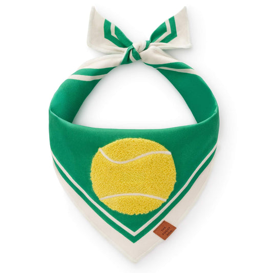 TENNIS APPLIQUE DOG BANDANA