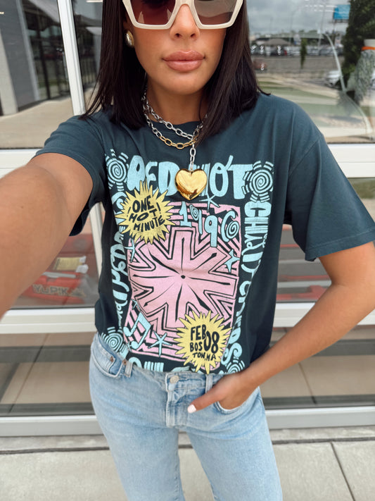 RED HOT CHILLI PEPPERS ONE HOT MINUTE TEE