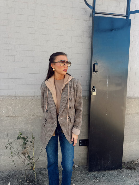 HERRINGBONE DICKEY BLAZER