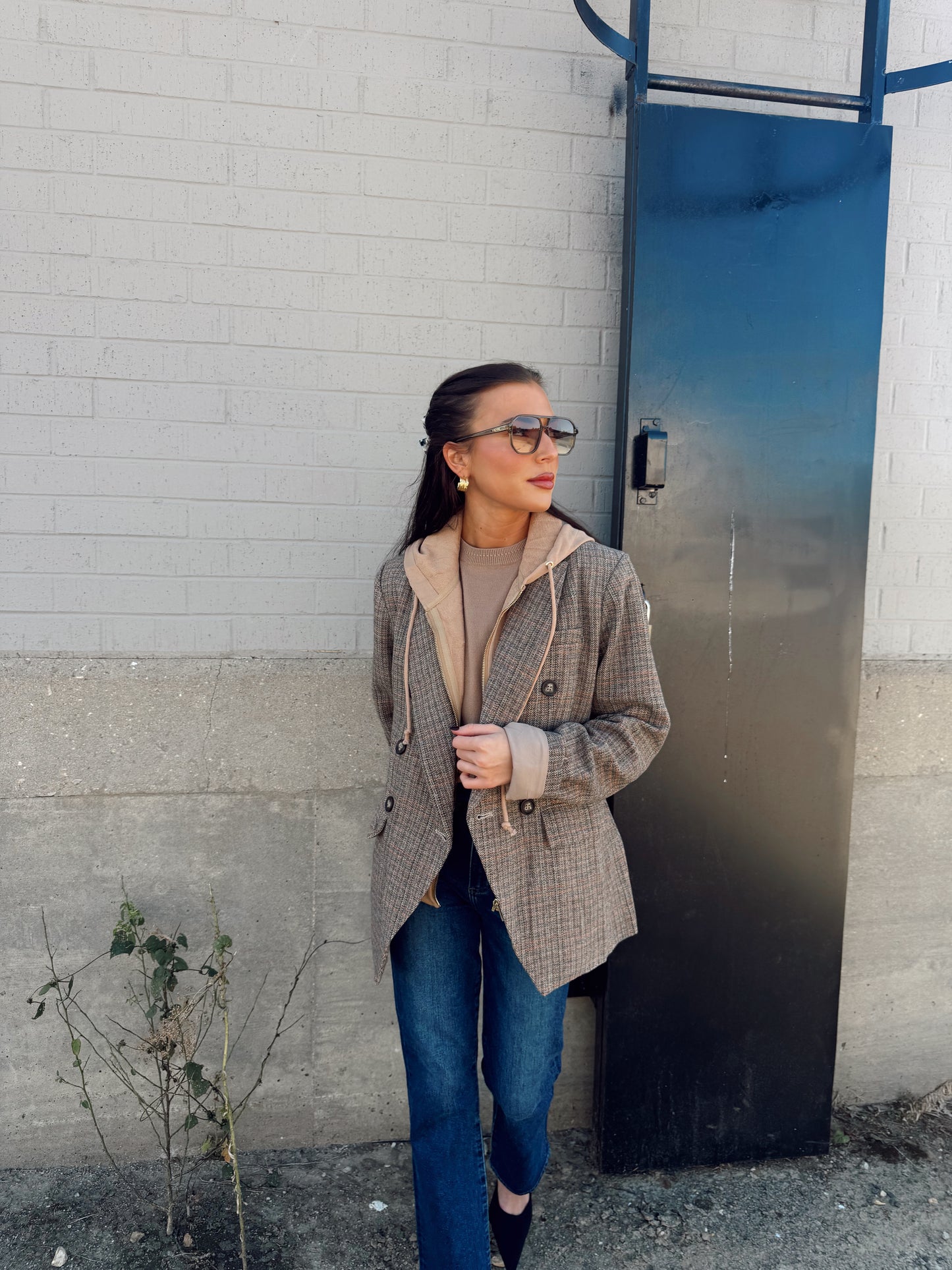 HERRINGBONE DICKEY BLAZER