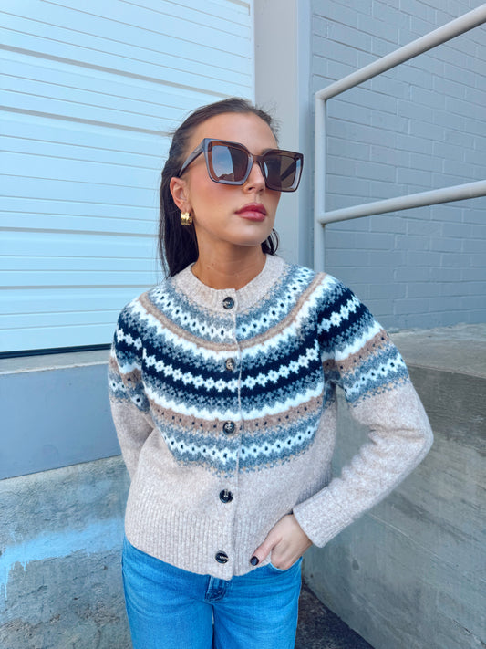 FAIR ISLE CARDIGAN
