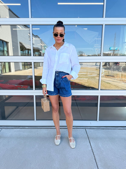 RELAXED LINEN SHIRT
