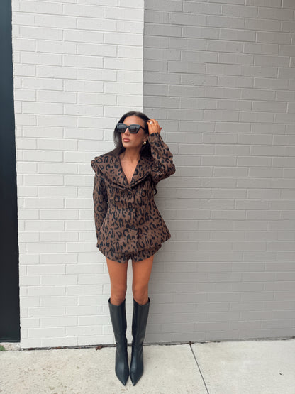 ZAHARA DOUBLE COLLAR JACKET