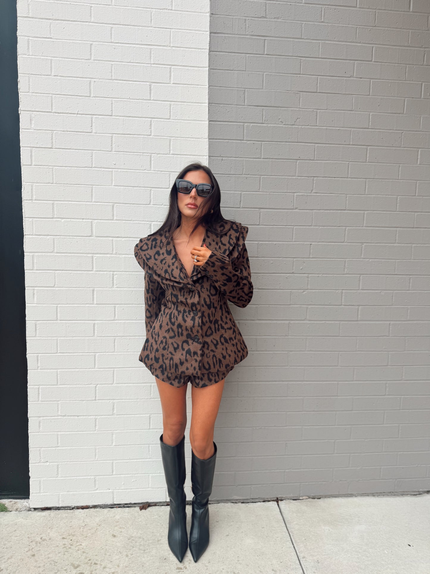 ZAHARA DOUBLE COLLAR JACKET